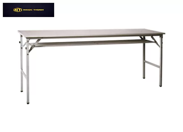 Bàn gấp khung thép mặt chữ nhật Hòa Phát BG05-518